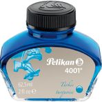 Pelikan 4001 62.5 ml Turkuaz Şişe Dolma Kalem Mürekkep