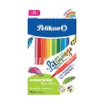 Pelikan Colorella Fırça Uçlu Keçeli Kalem 10lu