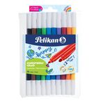 Pelikan Colorella Keçeli Kalem 2Li Uç 10Lu Paket