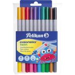 Pelikan Colorella Keçeli Kalem 2Li Uç 10Lu