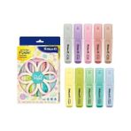 Pelikan Fosforlu Kalem Pastel Renklerde 10'lu Set 1-3-5 mm Yazı Kalınlığıyla - Çok Renkli