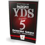 Pelikan Ingilizce Yds Çözümlü 5 Deneme Sınavı: Özgün Sorular - Açıklamalı Çözümler - standart