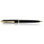Pelikan K600 Siyah 14 Ayar Altın Kaplama Tükenmez Kalem