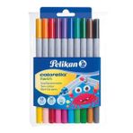 Pelikan Keçeli Kalem Colorella 2 Li Uç 20 Renk 10 Lu 949 511