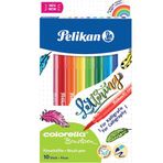 Pelikan Keçeli Kalem Colorella Fırça Uçlu 10 Renk
