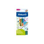 Pelikan Kuru Boya Kalemi Çift Uçlu 12 Li 24 Renk 700146