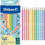 Pelikan Kuru Boya Kalemi Pastel Renkler 12 Renk 701143