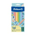 Pelikan P-701143 12 Renkli Kuru Boya Kalemi