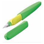 Pelikan P457 Twist Gri-Sarı Dolma Kalem