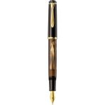 PELİKAN Pelikan Klasik Seri M200 Marble Brown Dolma Kalem B Uç