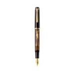 PELİKAN Pelikan Klasik Seri M200 Marble Brown Dolma Kalem EF Uç