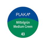 Pelikan Plaka Matt Boya 50 ml. 43 Medium Green