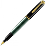 Pelikan R600 Siyah Yeşil Souverän Serisi Roller Kalem