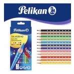 Pelikan Silverino Ucgen Kuru Boya Kalemi 12Li Kutu
