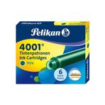 Pelikan TP6X Yeşil Dolma Kalem Kartuşu