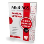 Pelikan Yayınları Meb - Ags Hazırlık Sayısal Yetenek 15 X 20 Tamamı Video Çözümlü Deneme Sınavı
