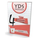 Pelikan Yayınları YDS İngilizce 4 Özgün Çözümlü Deneme İbrahim Durgut