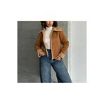 Pelin Jeans İÇİ PELUŞ SÜET MONT-KABAN Bej M