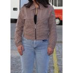 Pelinya Pilot Ceket - S - Kiremit