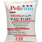 Pelirum 5 KG Hızlı Donan Biblo TAŞ Tozu Güçlü Hobi Biblo Mumluk Vazo Kalıp Dökümü 5 KG (%98 BALONCUKSUZ)