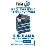 Pell By Erwa Pella 12 Li Mikrofiber Temizlik Bezi, Cam, Araba Silme Bezi, Mutfak, Fiber Temizleme Bezi, 60x40 Cm