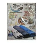 Pella Active 40X30 Cm 3'Lü Mikrofiber Temizlik Bezi, Cam, Araba Silme Bezi, Mutfak,
