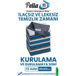 Pella Classic 60x40 cm 12'li Mikrofiber Temizlik Bezi