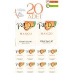 PellDio 20'li Mango Ayakkabılık Dolap ve Çekmece Parfümlü Kese Kokusu Oda Koku Kesesi