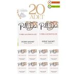 Pelldio 20'li Vanilla Ayakkabılık Dolap Ve Çekmece Parfümlü Kese Kokusu Oda Koku Kesesi