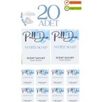 Pelldio 20'li White Soap Ayakkabılık Dolap Ve Çekmece Parfümlü Kese Kokusu Oda Koku Kesesi