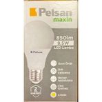 Pelsan 8,5 Watt LED Ampul-Sarı Işık - 10'lu