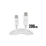 peltech Apple Iphone 14 - 14 Plus - 14 Pro - 14 Pro Max Hızlı Şarj Kablosu Type C - Ligtning Pd 20w 2 Metre