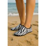 Peluche Bright Zebra Kadın Deniz & Havuz Ayakkabısı Brıght-Zebra Siyah - 38 - 39