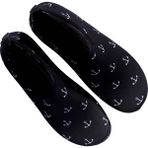 Peluche Siyah Erkek Çocuk Deniz Ayakkabısı BLACK ANCHOR