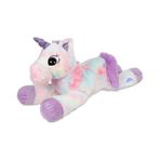 Peluş 60cm Yatan Boynuzlu At Halley 62429 Pembe - Beyaz