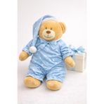 Peluş Ayı Uyku Arkadaşı Mavi Pijamalı Hediyelik Peluş Oyuncak