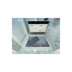 Peluş Banyo Paspası Takımı 2'li Küçük Boy Jel Kaymaz Taban Post - - Gri SARARPAS1123