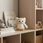 Peluş Baykuş Sevimli Uyku Ve Oyun Arkadaşı Yastık Dekoratif Hediyelik Oyuncak