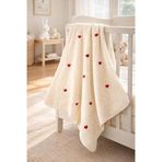 PELUŞ BEBEK BATTANİYESİ KALP NAKIŞ