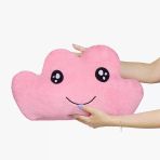 Pelüş Bulut Yastık,Oda Dekorasyonu,Yastık,Bebek Odası,Pelüş Doldurulabilir Bulut (Pembe)