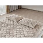 Peluş Dokumalı Kılıf Alez (Sıvı Geçirmez) Yıkanabilir - Bej - 180*200