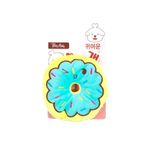 Peluş Donut Şeklinde Köpek Oyuncağı Sarı