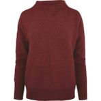 Peluş Kaşmir Yüksek Yaka Kazak - Mavi - XS