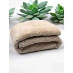Peluş Kedi Battaniyesi - Bej - 60 x 80 cm