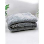 Peluş Kedi Battaniyesi - Gri - 80 x 100 cm