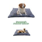 Peluş Kedi ve Köpek Minder Yatağı Sıcak ve Yumuşacık Evcil Hayvan Kulübe/Sokak/Ev (gri, X-Large)