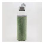 Peluş Kılıflı Cam Su Şişesi 500 ml