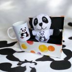 Peluş Oyuncak, Kupa ve Şık Kutu Hediye Seti - PANDA