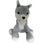 Peluş Sibirya Kurdu - 0315 Gri