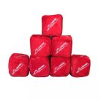 Peluş Zar Atatürk İmzalı 6 Cm - 4 Adet